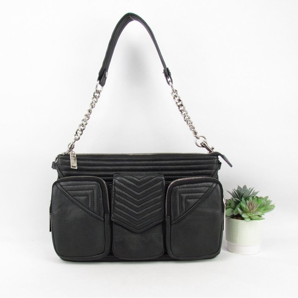 L.A.M.B. Black Shoulder Bag